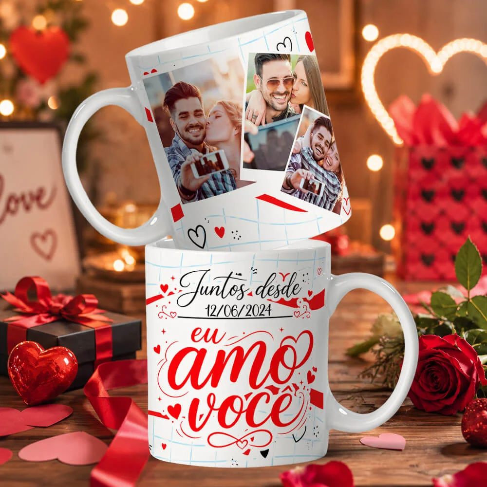 Caneca Casal - Juntos Desde 12/06/2024