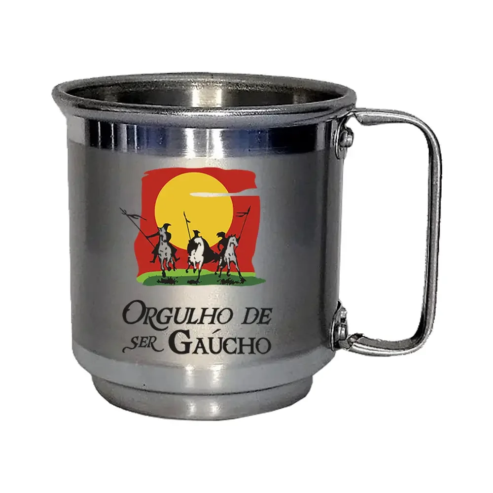 Caneca Chopp Alumínio Orgulho de Ser Gaúcho c11