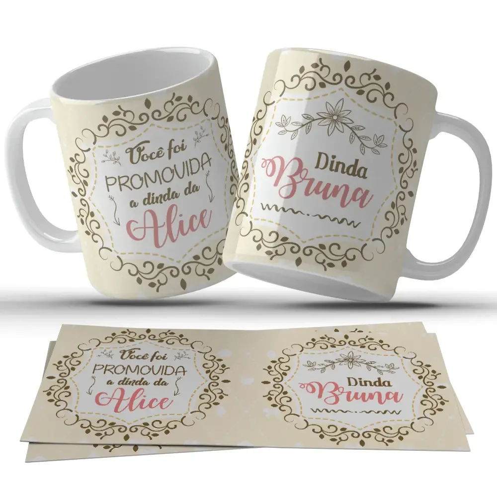 Caneca Dinda Personalizada c21