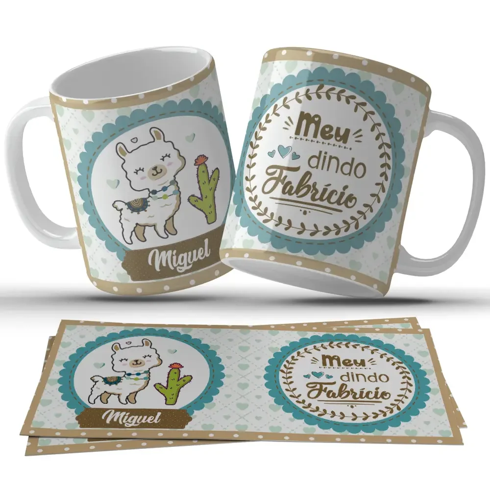 Caneca Personalizada Meu Dindo c26