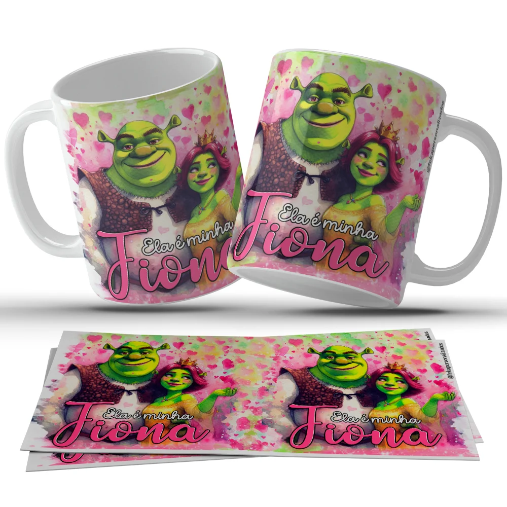 Caneca Shrek Ela é Minha Fiona c14