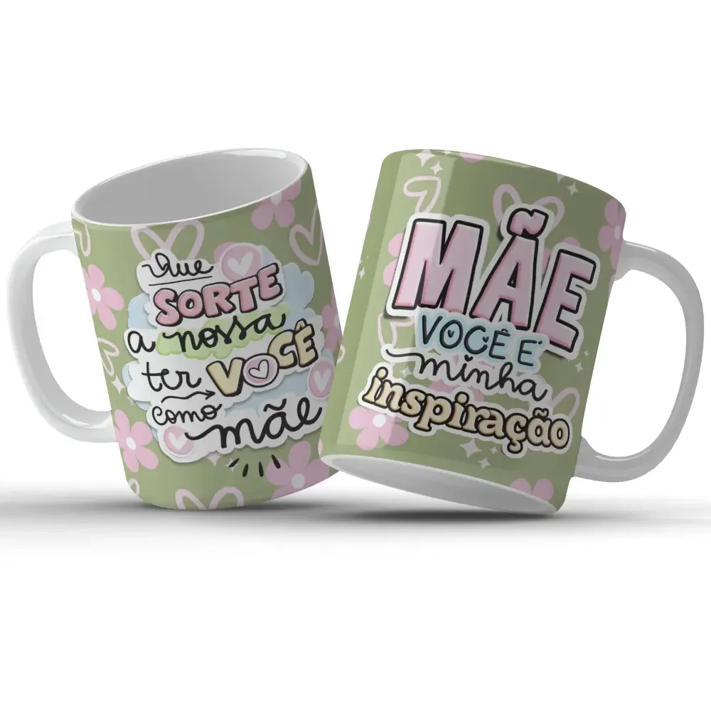 Caneca Mãe Você Minha Inspiração