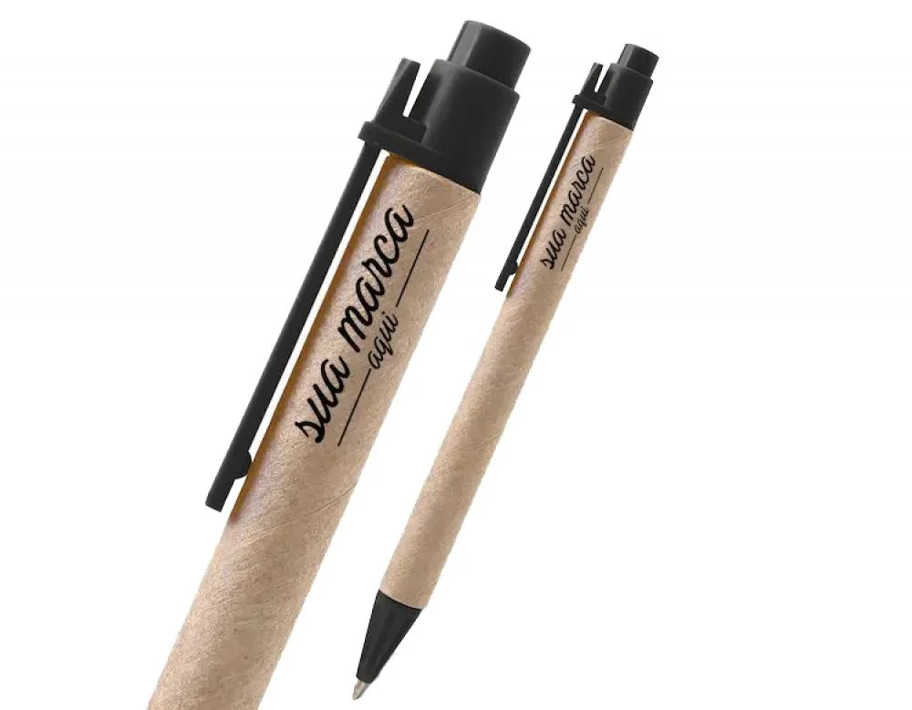 Caneta Ecológica Personalizável Kraft