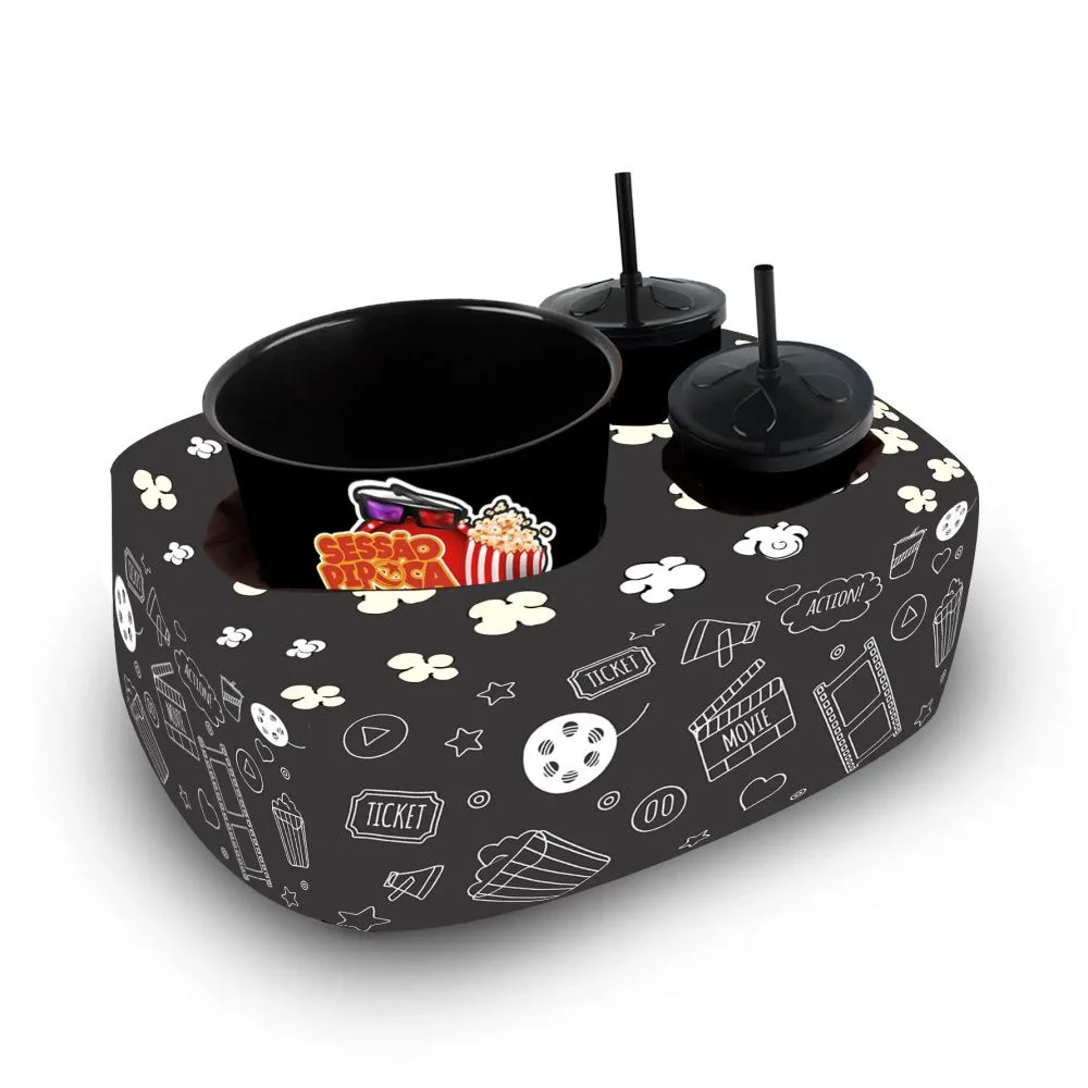 Almofada de Pipoca Cinema Retro