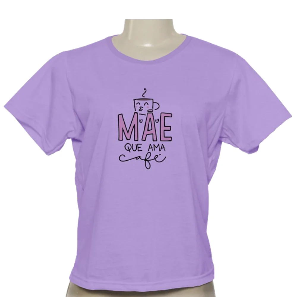 Camiseta Mãe que Ama Café