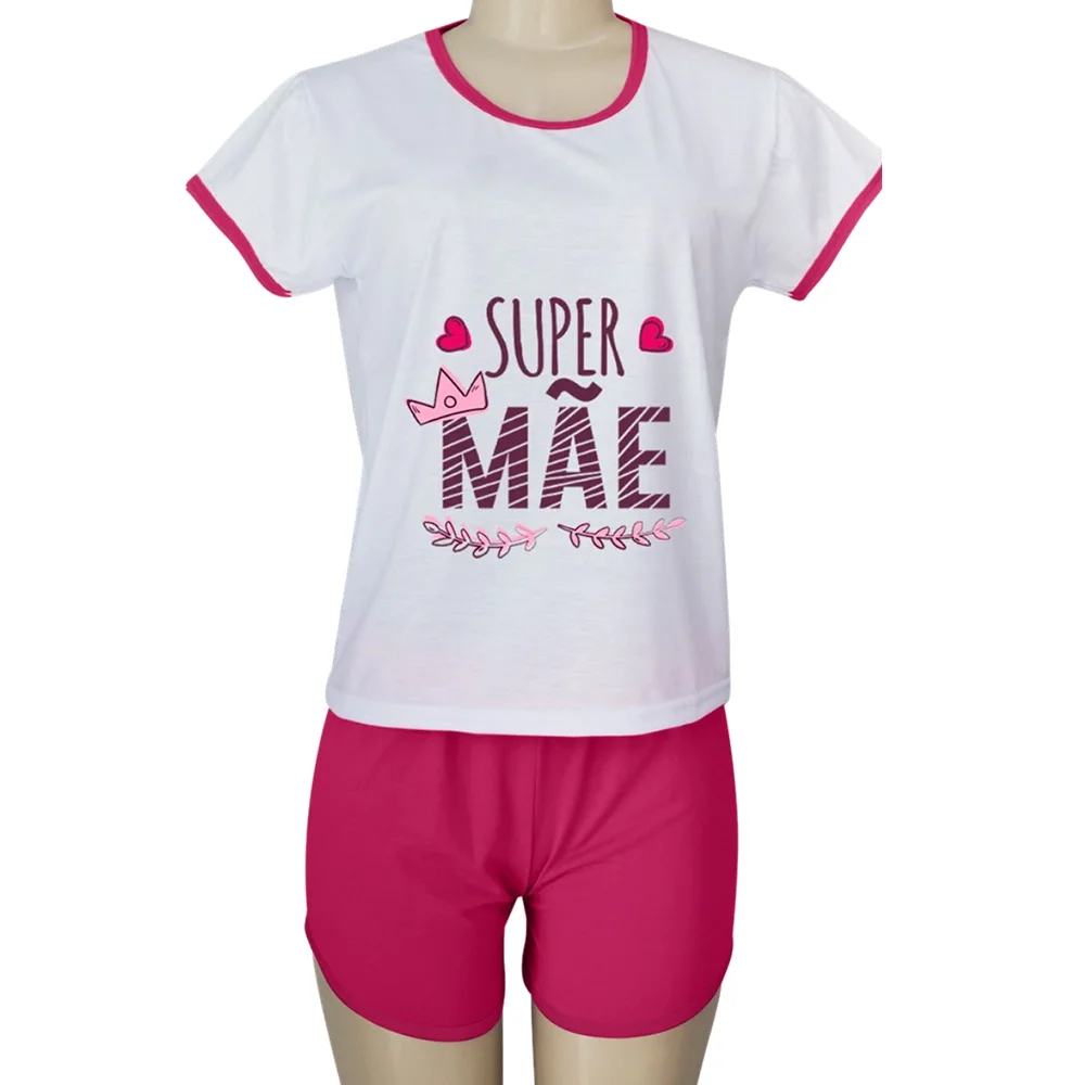 Pijama Adulto Super Mãe